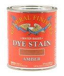 Amber Water-Based Concrete Stamp Dye, 1 Pint