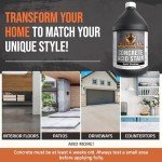 Dark Shadow Concrete Stain – 1 Gallon & 8 oz Test