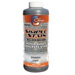 Spanish Cafe Concrete Stain - Easy, Fast Drying