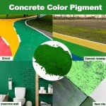 Grass Green Concrete Color Pigment Powder – 2 Pounds