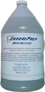 EnduraPrep Concrete Stain Neutralizer - 1 Gallon