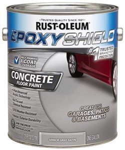 Gray Armor Epoxy Concrete Floor Paint - 1 Gallon