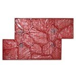 Realistic Stone Texture Concrete Stamp Mat 13.8"x23.6