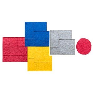 Walttools Three Rivers Ashler Concrete Stamp Set