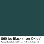 Charcoal Iron Oxide Powder for Concrete Coloring