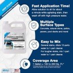 Concrete Cleaner Concentrate for Tough Stains (1 Gallon)