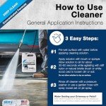 Concrete Cleaner Concentrate for Tough Stains (1 Gallon)