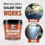 Liquid Rubber Waterproof Sealant - 5 Gallon