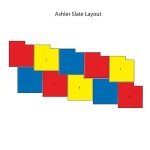 Walttools Three Rivers Ashler Concrete Stamp Set