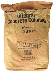 Ironoxx Concrete Coloring - 130 Red, 25 lb Bag