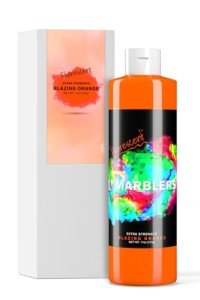 Fluorescent Orange Colorant for Concrete Stamps