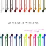 Fluorescent Orange Colorant for Concrete Stamps