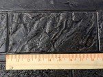 Weathered Flagstone Border Texture Roller Stamp