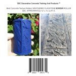 Weathered Flagstone Border Texture Roller Stamp