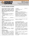 EZ-Clean Concrete Acid Stain Neutralizer & Degreaser