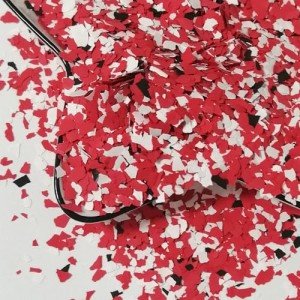 Decorative Epoxy Floor Flakes for Concrete Finishing