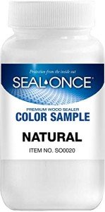 Seal-Once Color Sample: Natural Liquid Wood Stain