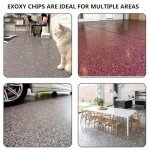 Decorative Epoxy Floor Flakes for Concrete Finishing