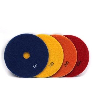 4" Diamond Polishing Pads for Concrete & Stone