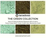Terrachrom Green Mineral Pigment Pack - 3x150ml