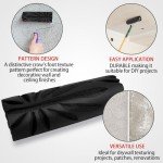 9-Inch Crow's Foot Texture Roller for Walls