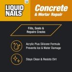 Gray Concrete and Mortar Repair Adhesive - 10.3 oz