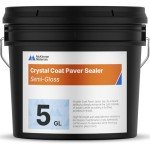High Gloss Concrete Paver Sealer, 5 Gallon
