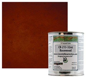 Fast Drying Rosewood Concrete Stain - 32oz