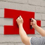 Decorative Concrete Texture Mat Stamp for DIY