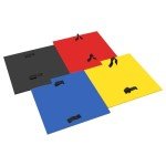 24"x24" Concrete Stamps Set with 4 Molds