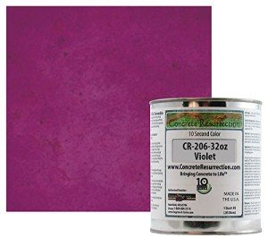 Violet Fast Dry Concrete Stain - 32oz