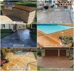 Dark Slate Concrete Stain - Water-Based, Easy Use