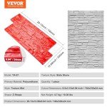 VEVOR Slate Concrete Stamp Mat - 28"x12