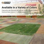 Olive Vivid Acid Stain for Concrete - 4oz