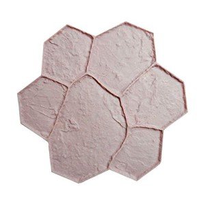 Random Stone Concrete Stamp by Walttools - Sturdy Mat