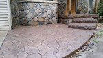 Random Stone Concrete Stamp by Walttools - Sturdy Mat