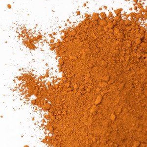 Orange Iron Oxide Concrete Pigment Powder - 20 oz