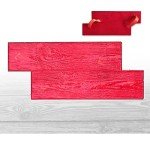 Wood Grain Concrete Stamps for Realistic Flooring