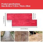 Wood Grain Concrete Stamps for Realistic Flooring
