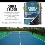 Anti-Slip Concrete Coating for Courts - 1 Gallon