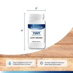Light Brown Semi-Transparent Concrete Color Tint
