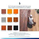 Light Brown Semi-Transparent Concrete Color Tint