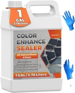 128oz Wet Look Color Enhancer Sealer for Concrete