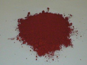 Red Powdered Color for Concrete, Plaster, Cement