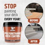 Liquid Rubber Deck Coating – Textured Saddle Brown
