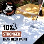 Liquid Rubber Deck Coating – Textured Saddle Brown