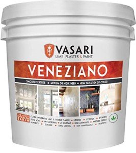VASARI Natural White Lime Plaster - 2 Gallon