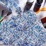 Colorful Concrete Floor Coatings Blend Chips 3.08 lb