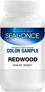 Redwood Liquid Wood Stain - 4oz Sample Bottle