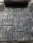 Weathered Flagstone Concrete Stamp Texture Roller Tool